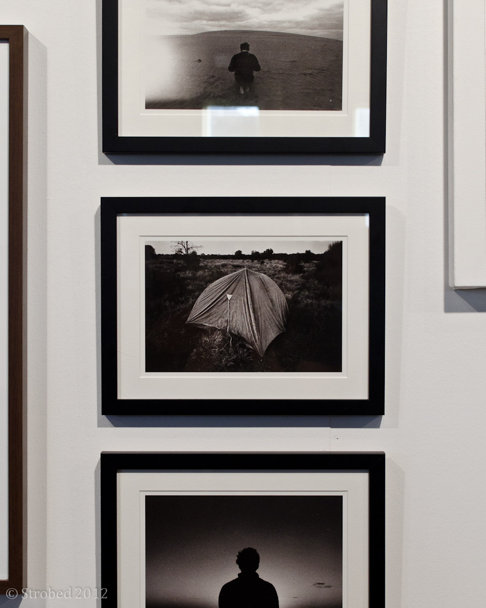 Three of Lucien Alperstein's black and white photographs