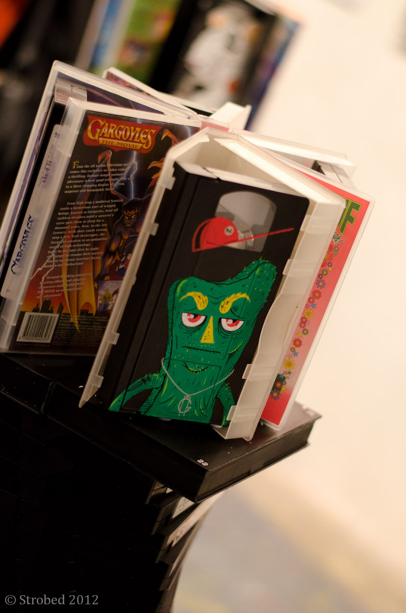 Gumby by Houl - an artwork from old VHS taps