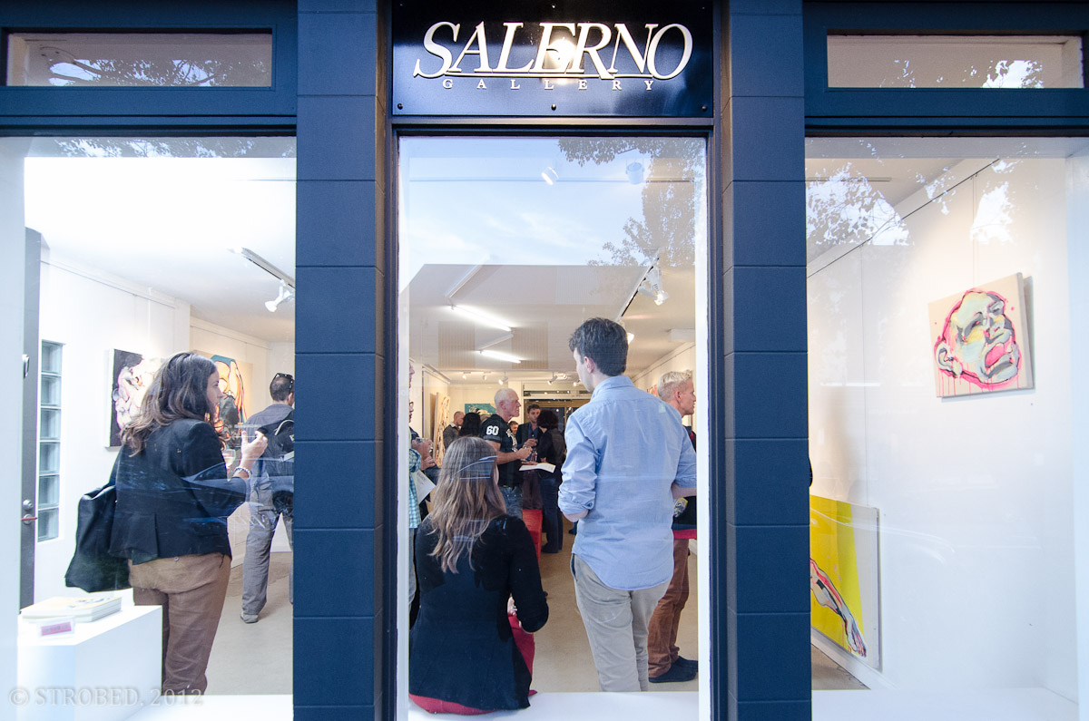 The outside of Salerno Gallery